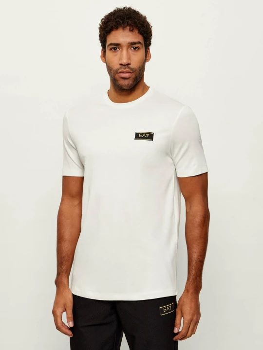 Zdjęcie produktu EA7 T-shirt | Slim Fit biały
