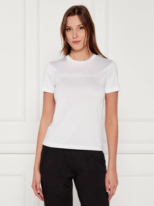 Zdjęcie produktu EA7 T-shirt | Slim Fit biały