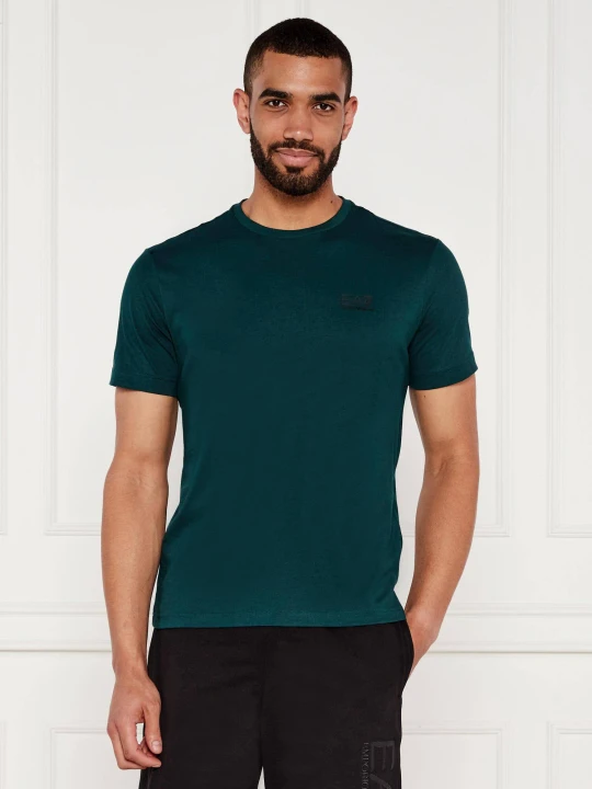 Zdjęcie produktu EA7 T-shirt | Slim Fit butelkowa zieleń