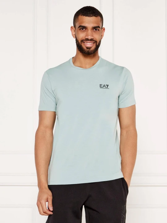 Zdjęcie produktu EA7 T-shirt | Slim Fit miętowy