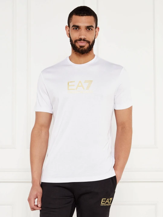 Zdjęcie produktu EA7 T-shirt | Slim Fit biały