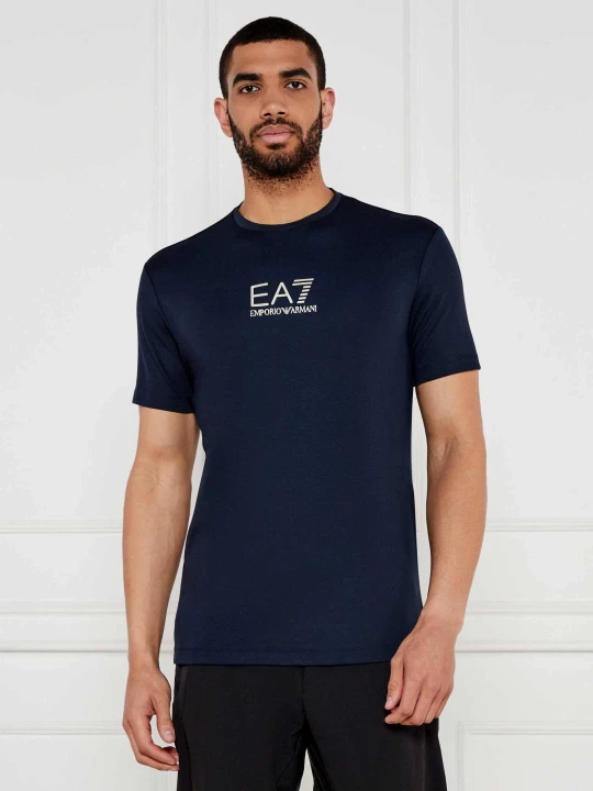 Zdjęcie produktu EA7 T-shirt | Slim Fit granatowy