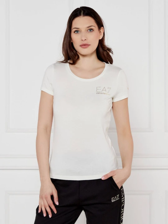 Zdjęcie produktu EA7 T-shirt | Slim Fit ecru