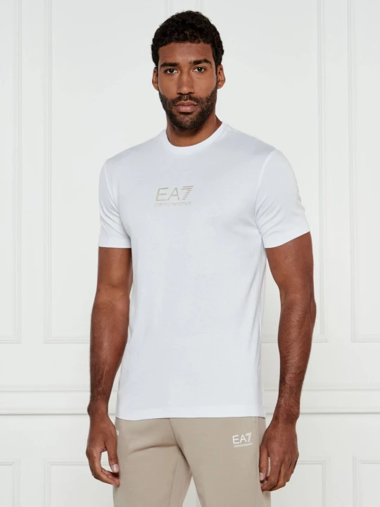 Zdjęcie produktu EA7 T-shirt | Slim Fit biały