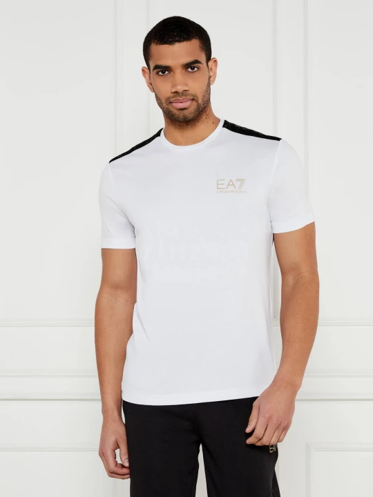Zdjęcie produktu EA7 T-shirt | Slim Fit biały