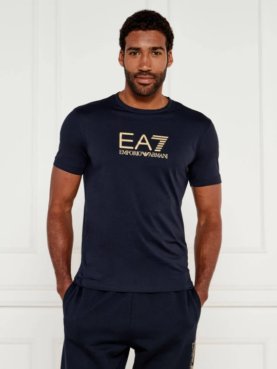 Zdjęcie produktu EA7 T-shirt | Slim Fit granatowy