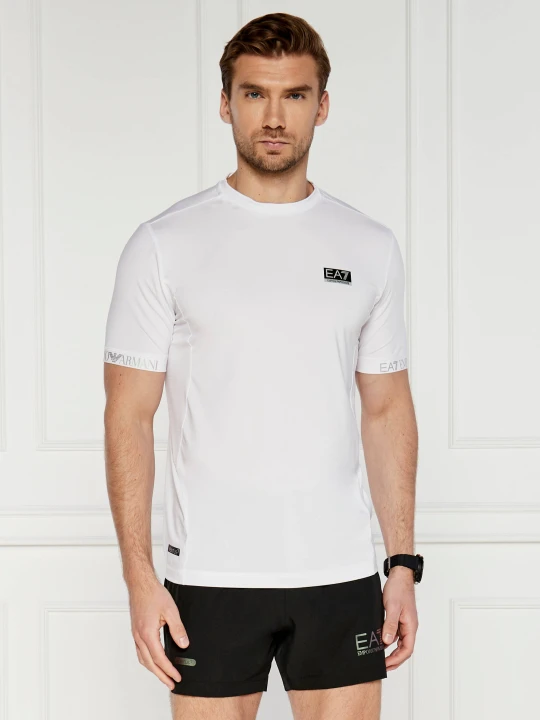 Zdjęcie produktu EA7 T-shirt | Slim Fit biały