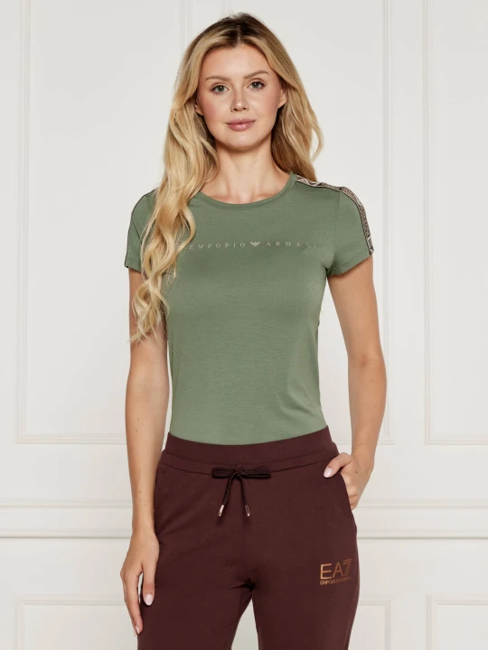 Zdjęcie produktu EA7 T-shirt | Slim Fit zielony