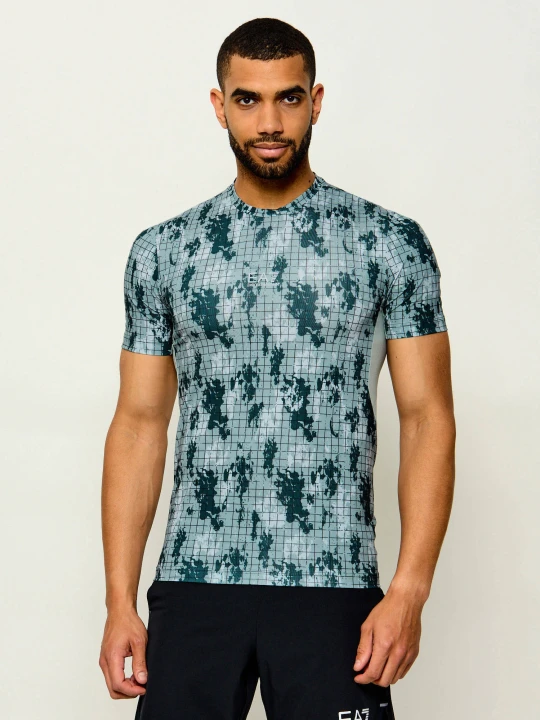 Zdjęcie produktu EA7 T-shirt | Slim Fit zielony