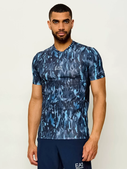 Zdjęcie produktu EA7 T-shirt | Slim Fit granatowy