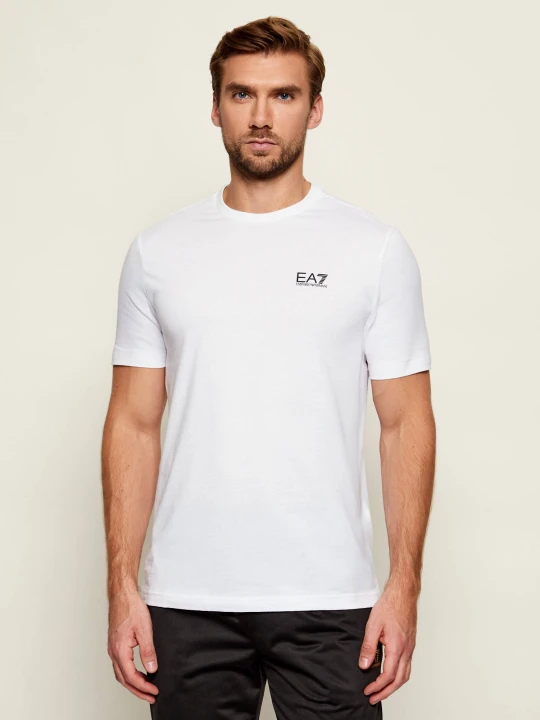 Zdjęcie produktu EA7 T-shirt | Slim Fit biały