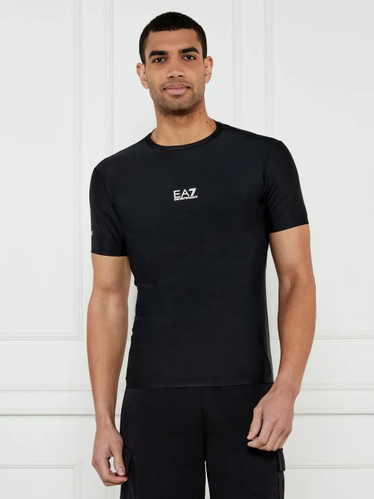 Zdjęcie produktu EA7 T-shirt VIGOR7 | Extra slim fit czarny