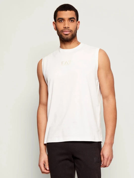 Zdjęcie produktu EA7 Tank top | Modern fit ecru