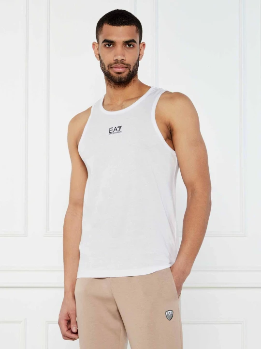 Zdjęcie produktu EA7 Tank top | Slim Fit biały
