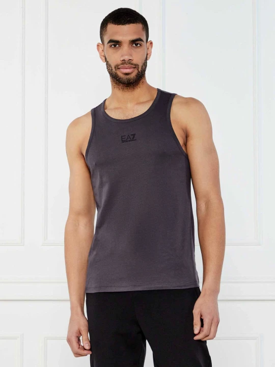 Zdjęcie produktu EA7 Tank top | Slim Fit fioletowy