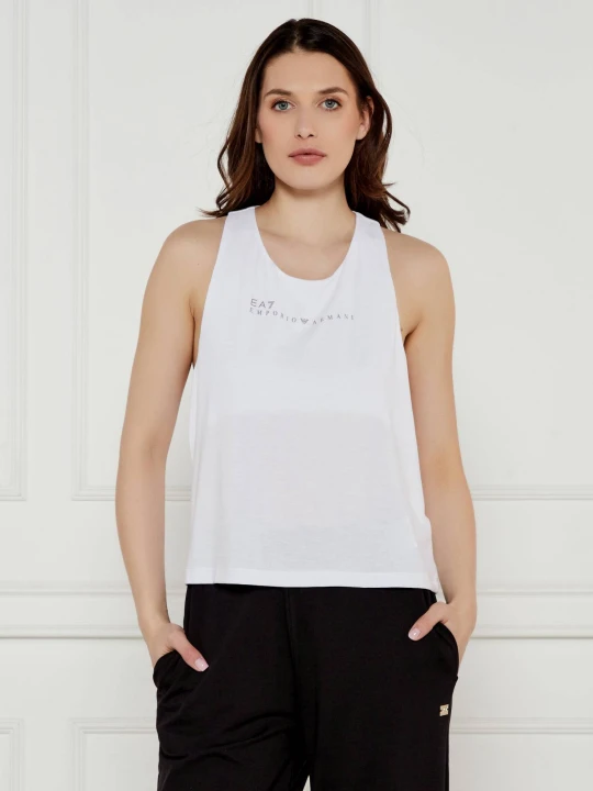 Zdjęcie produktu EA7 Top | Regular Fit biały