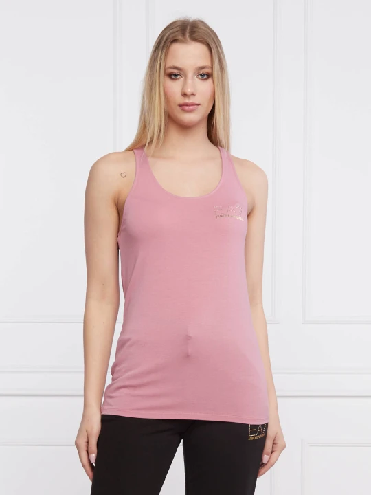 Zdjęcie produktu EA7 Top | Regular Fit różowy