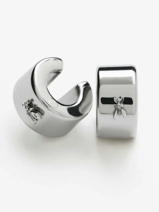 Zdjęcie produktu Earcuffs Bold Circle Patrizia Pepe srebrny