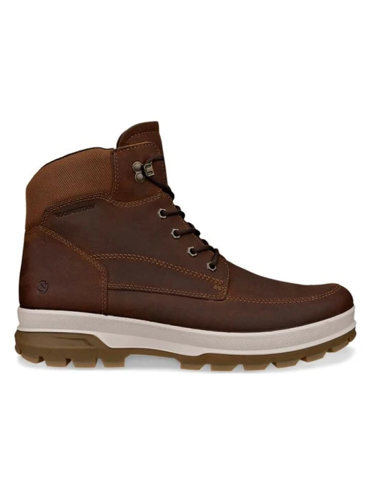 Zdjęcie produktu Ecco Skórzane botki "Rugged Track" w kolorze jasnobrązowym rozmiar: 44