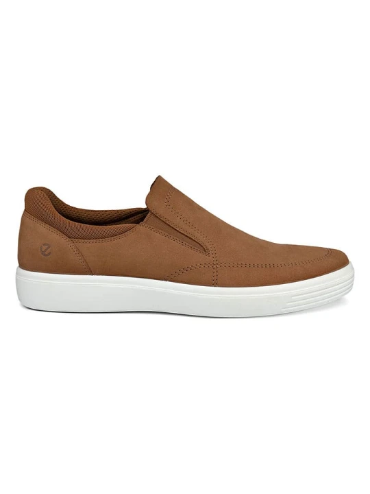 Zdjęcie produktu Ecco Skórzane slippersy "Classic" w kolorze jasnobrązowym rozmiar: 40