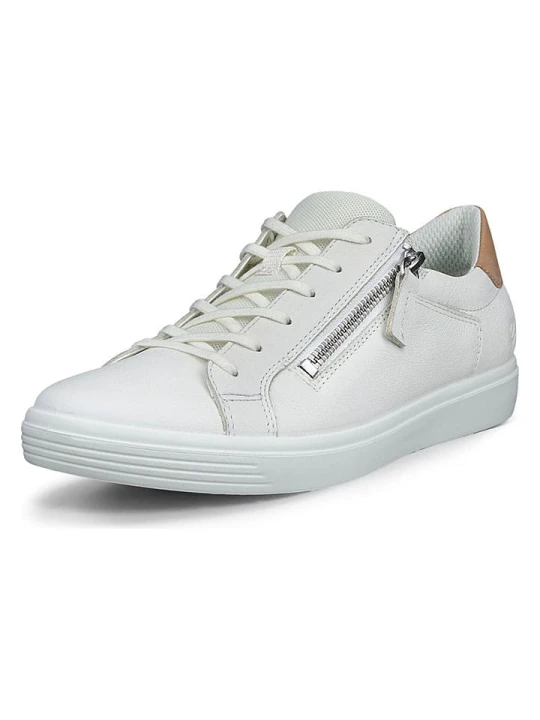 Zdjęcie produktu Ecco Skórzane sneakersy "Classic" w kolorze białym rozmiar: 39