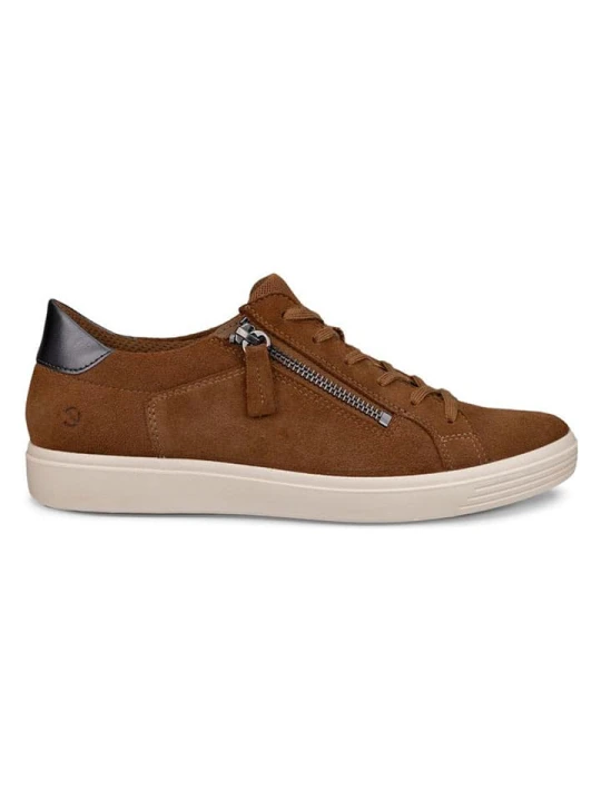 Zdjęcie produktu Ecco Skórzane sneakersy "Classic" w kolorze jasnobrązowym rozmiar: 39