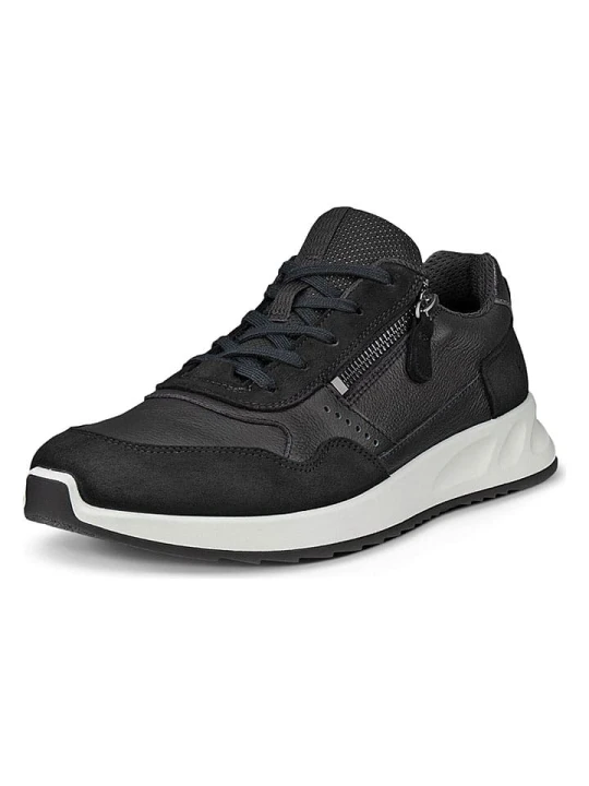 Zdjęcie produktu Ecco Skórzane sneakersy "Otm" w kolorze czarnym rozmiar: 40