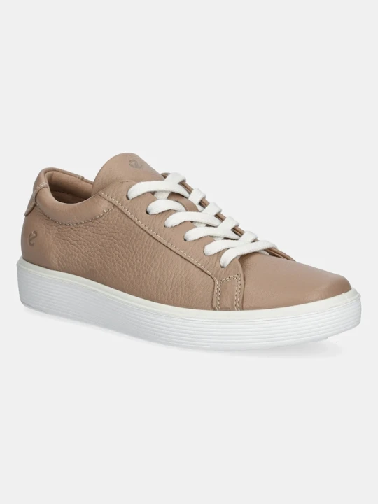 Zdjęcie produktu Ecco sneakersy skórzane Soft brązowy