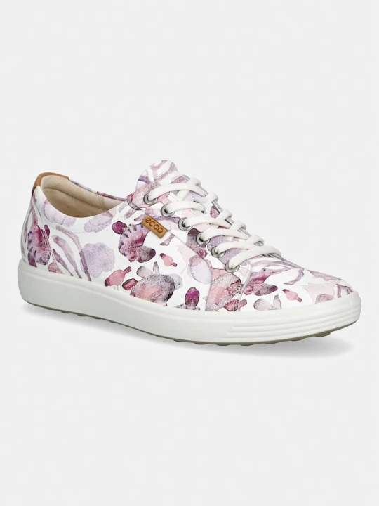 Zdjęcie produktu Ecco SOFT 7 W SHOE sneakersy damskie skórzane różowy