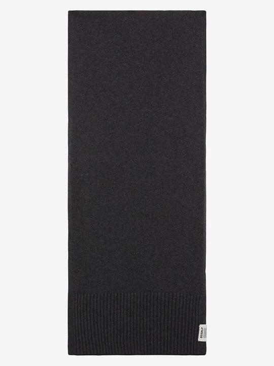 Zdjęcie produktu Ecoalf Wełniany szal w kolorze antracytowym - 180 x 40 cm rozmiar: onesize