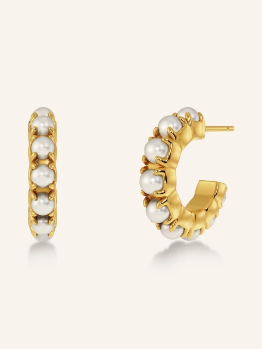 Zdjęcie produktu Edblad Kolczyki Typu Creole Lilo S gold