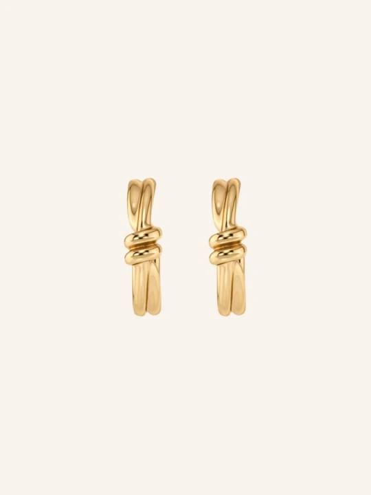 Zdjęcie produktu Edblad Kolczyki Typu Creole Swivel gold