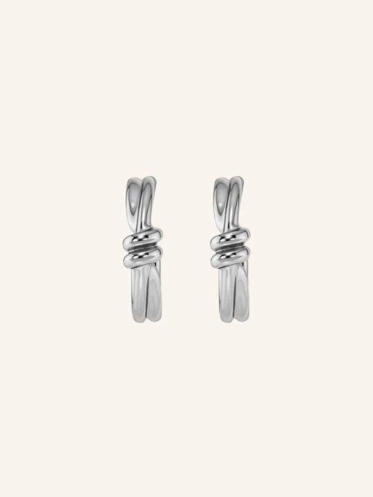 Zdjęcie produktu Edblad Kolczyki Typu Creole Swivel silber SREBRNY