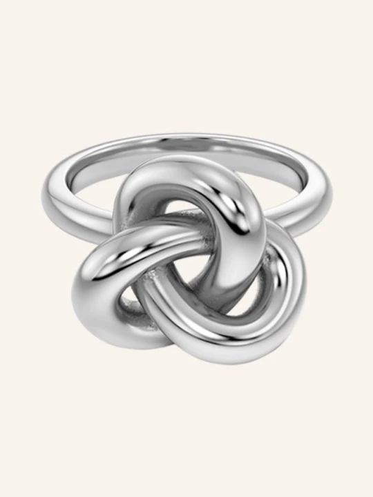 Zdjęcie produktu Edblad Pierścionek Infinity Knot L silber ZŁOTY