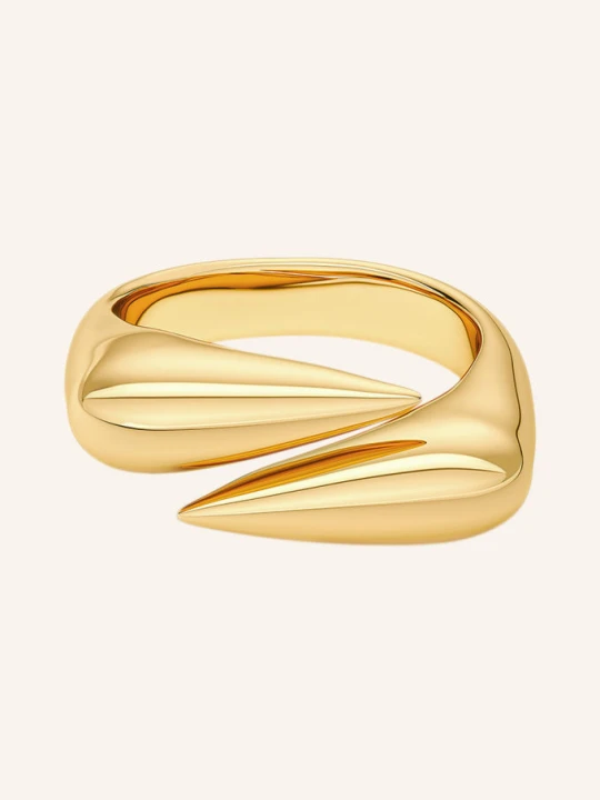 Zdjęcie produktu Edblad Pierścionek Peak Spike gold