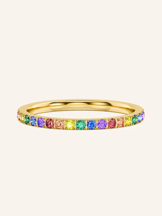 Zdjęcie produktu Edblad Pierścionek Rainbow gold