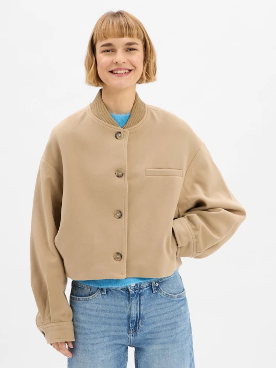 Zdjęcie produktu EDITED Bluza - Valja Kobiety Sztuczne włókno brązowy