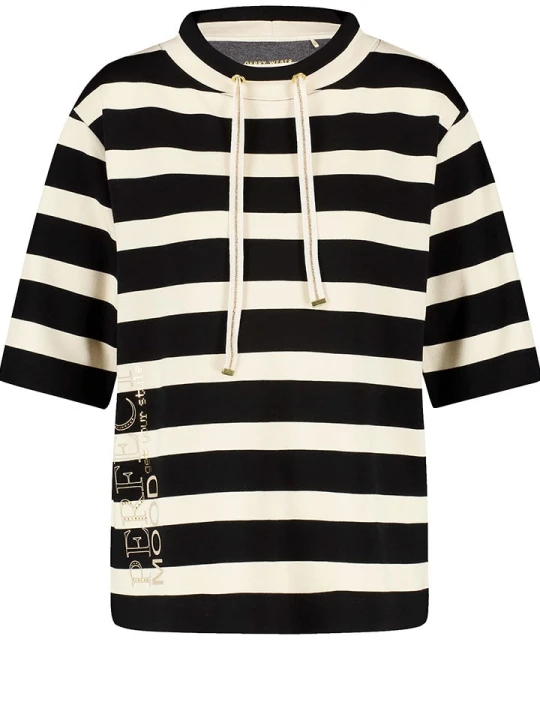 Zdjęcie produktu EDITION Bluza w kolorze czarno-kremowym rozmiar: 42