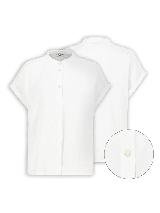 Zdjęcie produktu Eight2Nine Bluzka w kolorze białym rozmiar: L/XL