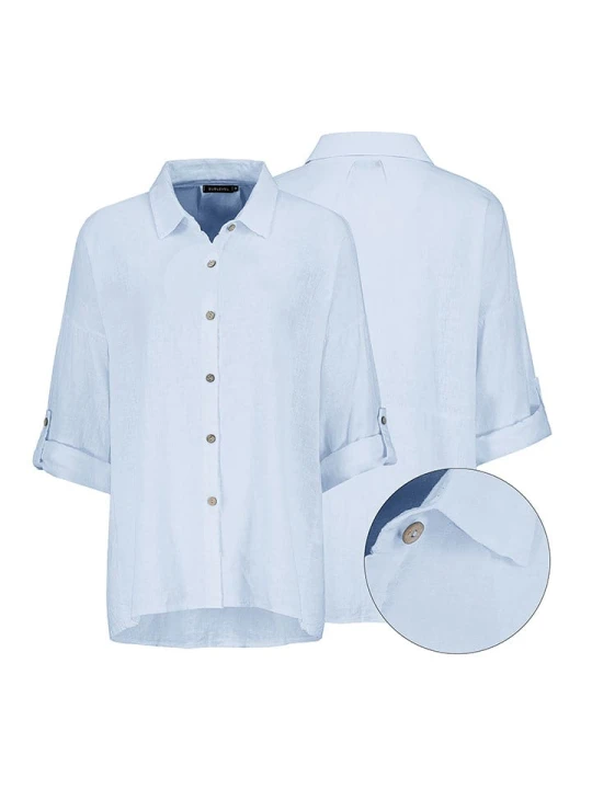 Zdjęcie produktu Eight2Nine Bluzka w kolorze błękitnym rozmiar: M / L