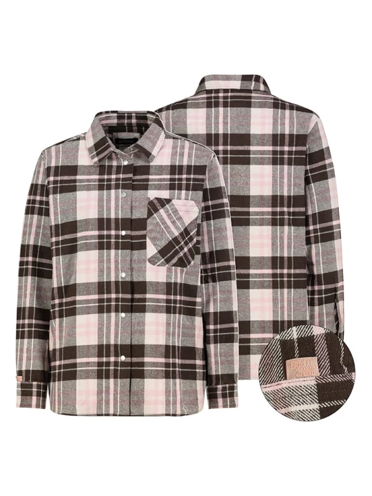 Zdjęcie produktu Eight2Nine Koszula w kolorze jasnoróżowo-czarnym rozmiar: XL
