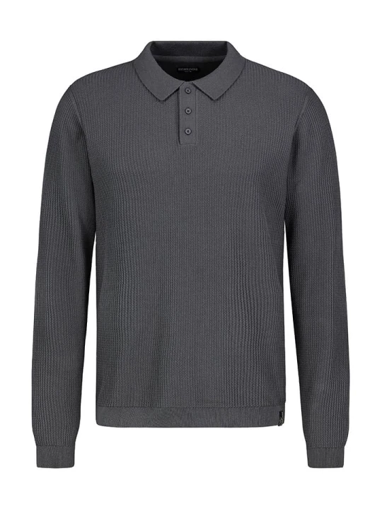 Zdjęcie produktu Eight2Nine Koszulka polo w kolorze antracytowym rozmiar: XXL