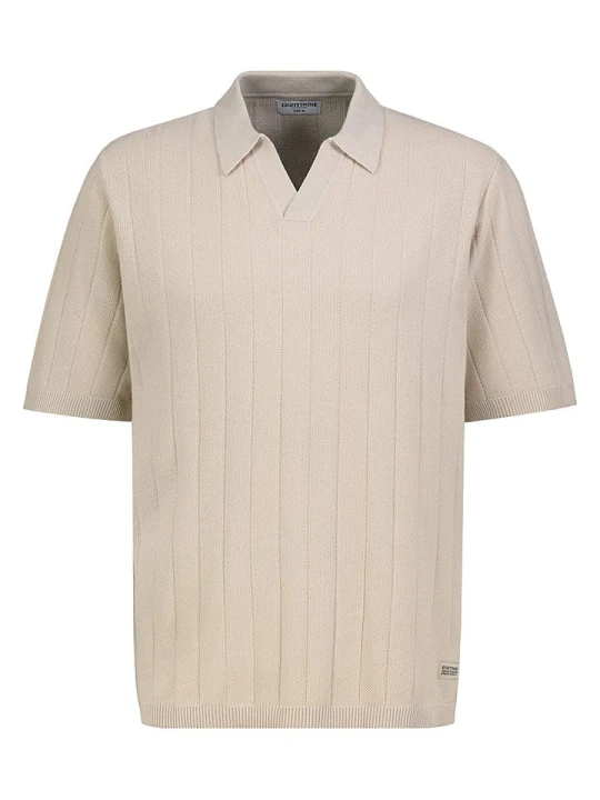 Zdjęcie produktu Eight2Nine Koszulka polo w kolorze beżowym rozmiar: XXL