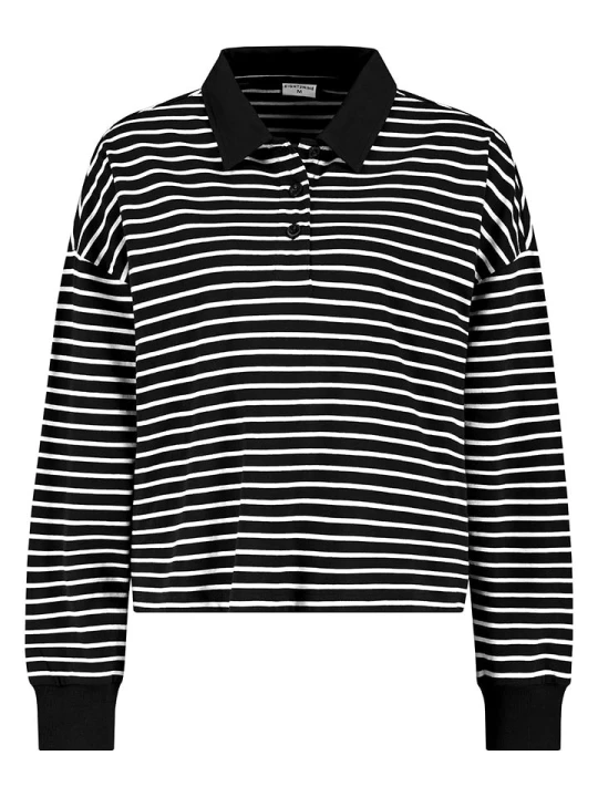 Zdjęcie produktu Eight2Nine Koszulka polo w kolorze czarno-białym rozmiar: S
