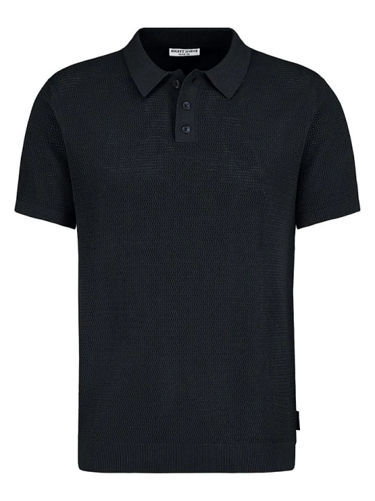 Zdjęcie produktu Eight2Nine Koszulka polo w kolorze czarnym rozmiar: L