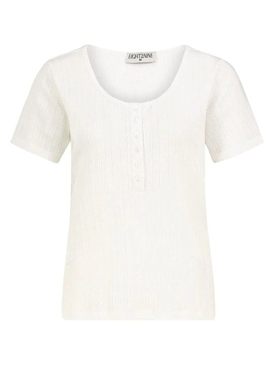 Zdjęcie produktu Eight2Nine Koszulka w kolorze kremowym rozmiar: XL