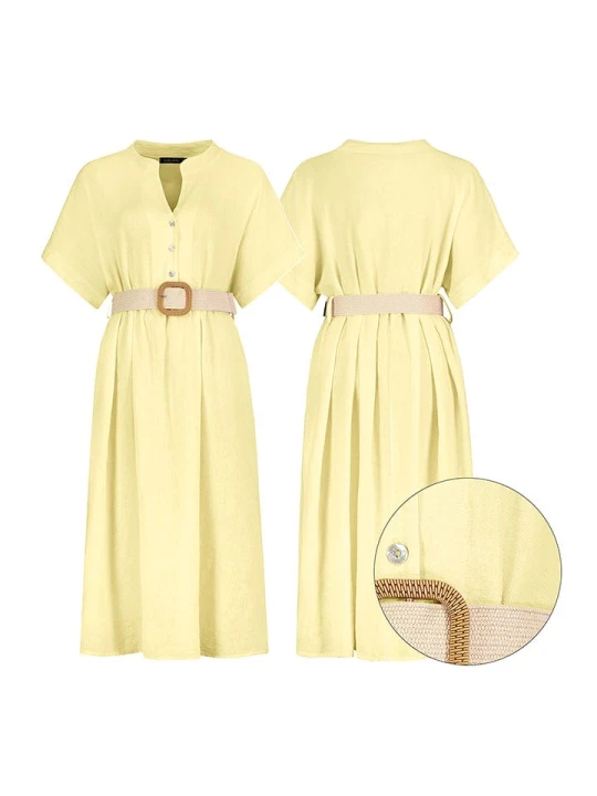 Zdjęcie produktu Eight2Nine Sukienka w kolorze żółtym rozmiar: M/L