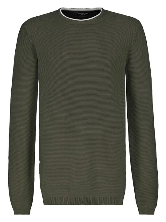 Zdjęcie produktu Eight2Nine Sweter w kolorze ciemnozielonym rozmiar: M