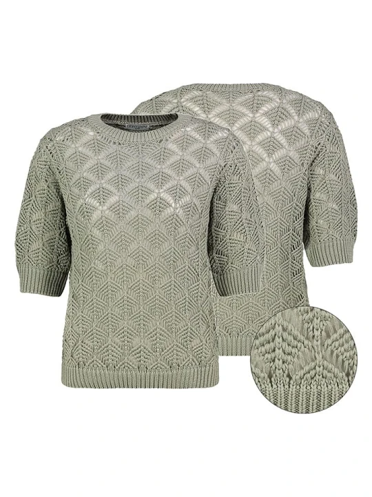 Zdjęcie produktu Eight2Nine Sweter w kolorze zielonym rozmiar: S / M