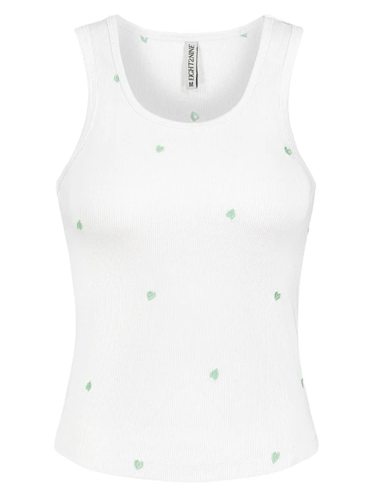 Zdjęcie produktu Eight2Nine Top w kolorze biało-zielonym rozmiar: S